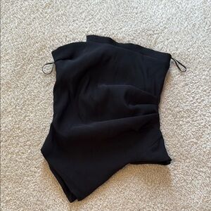 Elegant Black Strapless top Zara